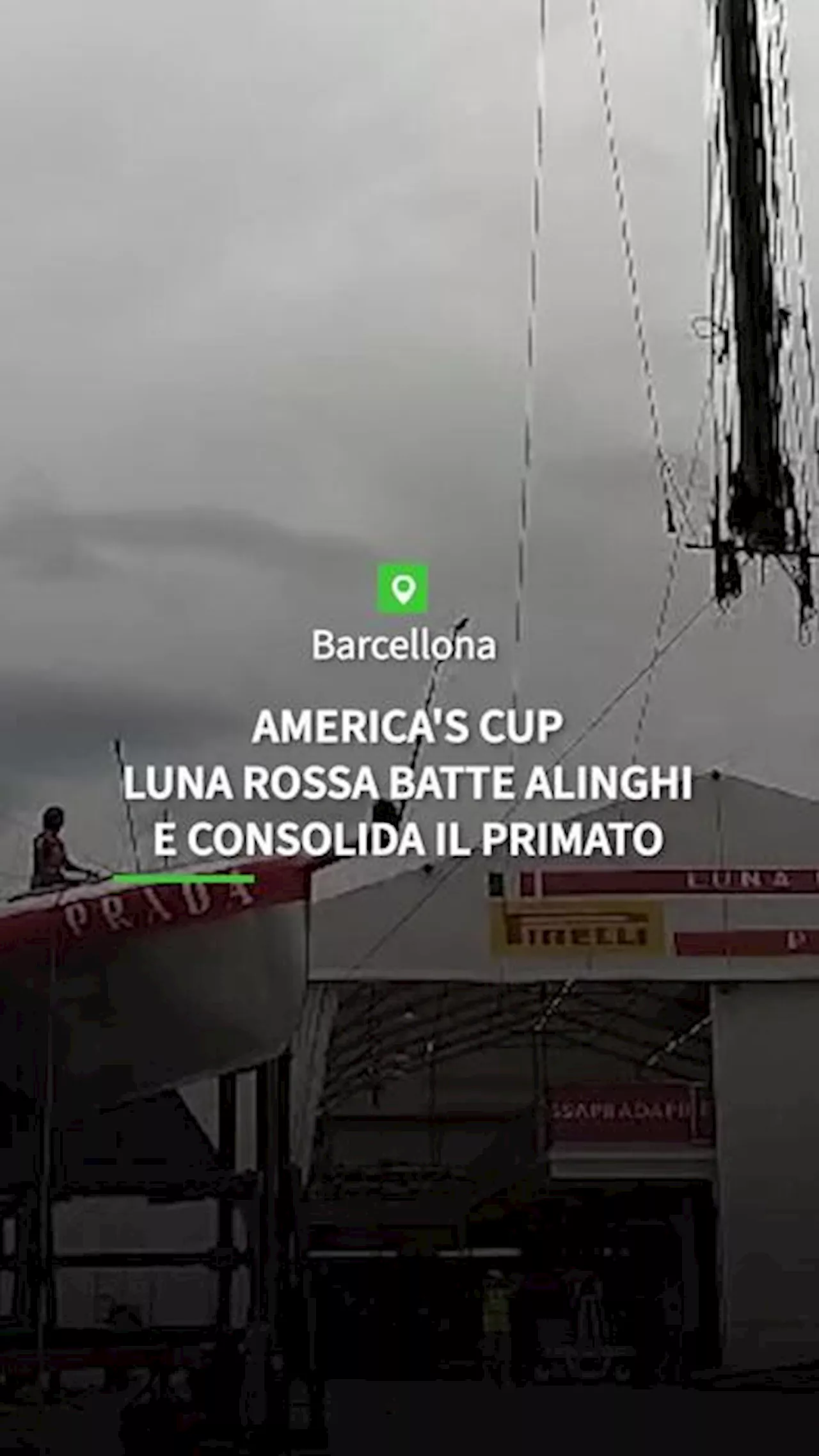 Louis Vuitton Cup, entusiasmo a Barcellona per Luna Rossa