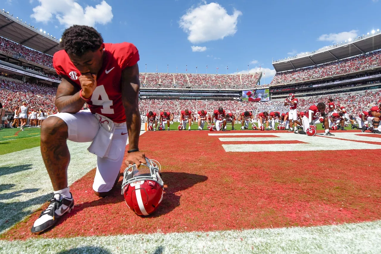 Jalen Milroe scores Alabama football’s first touchdown of the Kalen DeBoer era