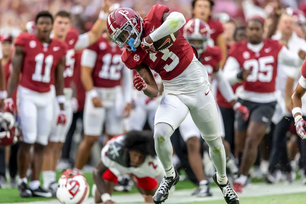 Keon Sabb had one big regret in his Alabama football debut