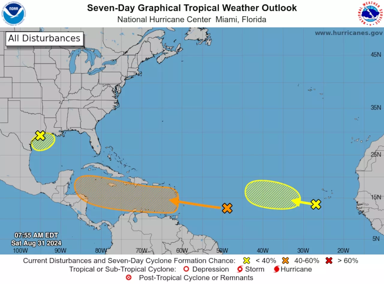 Will there be a new tropical storm in Atlantic next week?