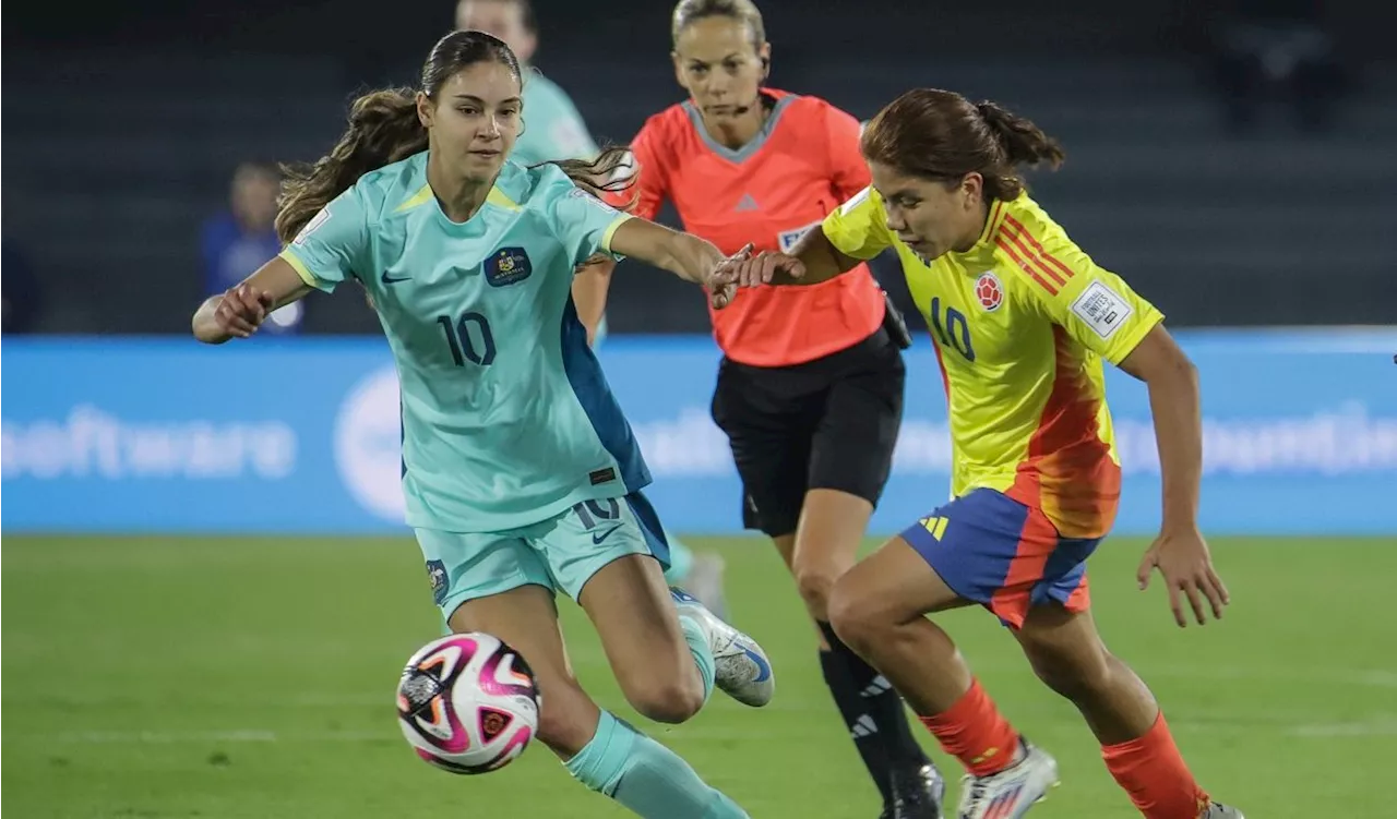 Colombia se salvó: anulan gol de Australia en Mundial Femenino U20