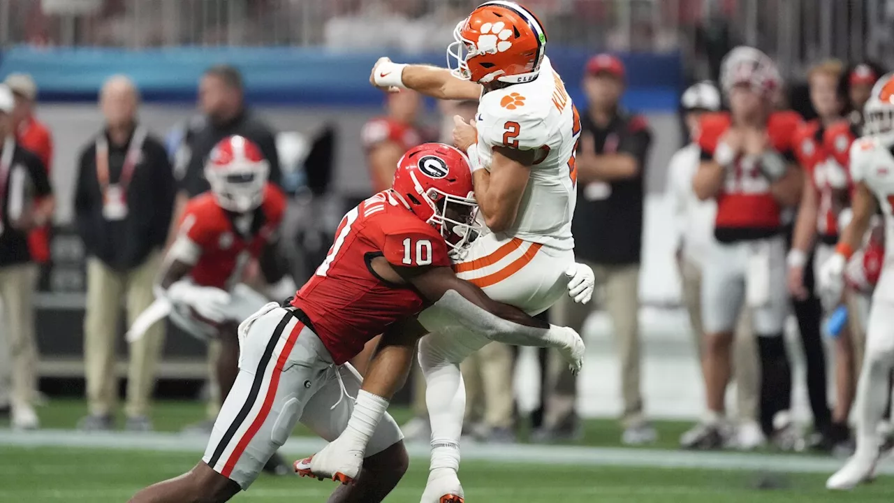 AP Top 25 Takeaways: Clemson's feeble performance against Georgia confirms descent of Dabo's Tigers