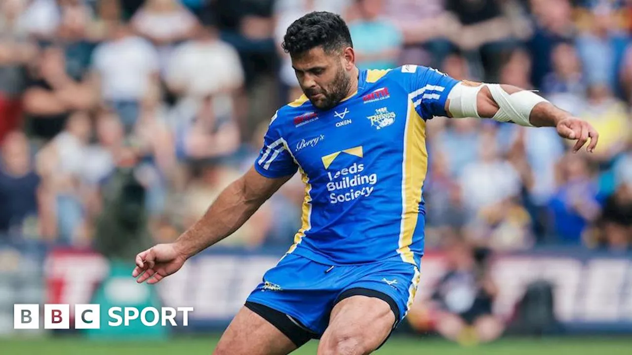 Super League: London Broncos 20-21 Leeds Rhinos - Leeds get golden-point win