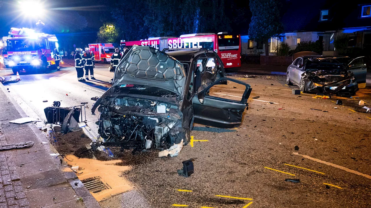 Illegales Autorennen in Hamburg: Zwei Unfallfahrer in Untersuchungshaft