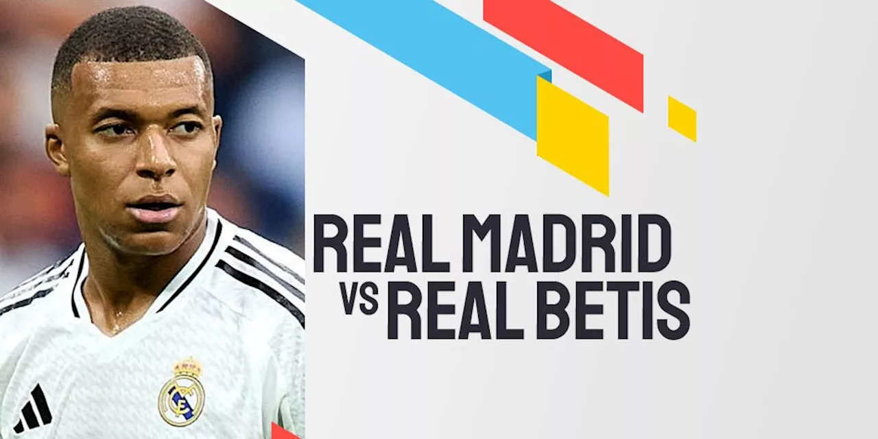 Live Streaming Liga Spanyol: Real Madrid vs Real Betis