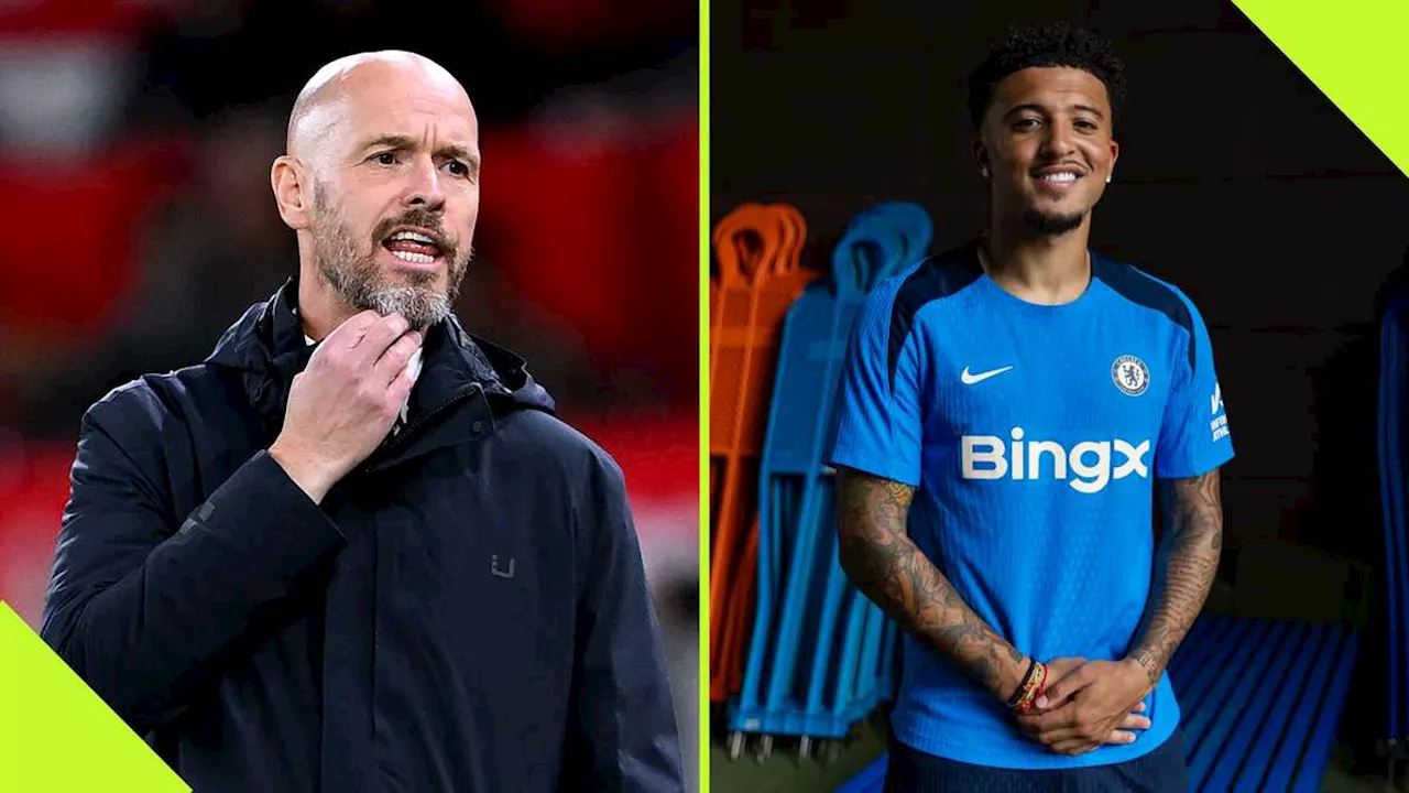 Jadon Sancho Appears to Take a Swipe at Man Utd Boss Erik ten Hag After Chelsea Switch