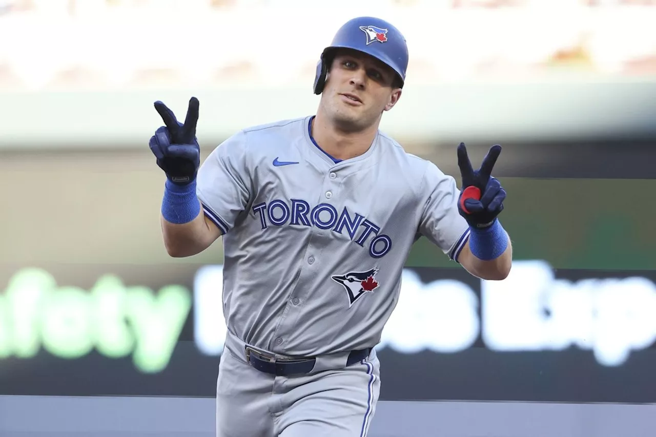 Varsho, Horwitz homer in 7-run 1st inning as Blue Jays rout Twins 15-0