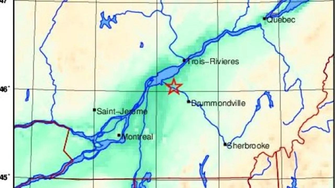 Minor earthquake rattles several parts of Quebec, including Montreal