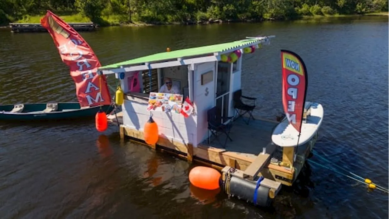 You've heard of a drive-thru, but what about a boat-thru?