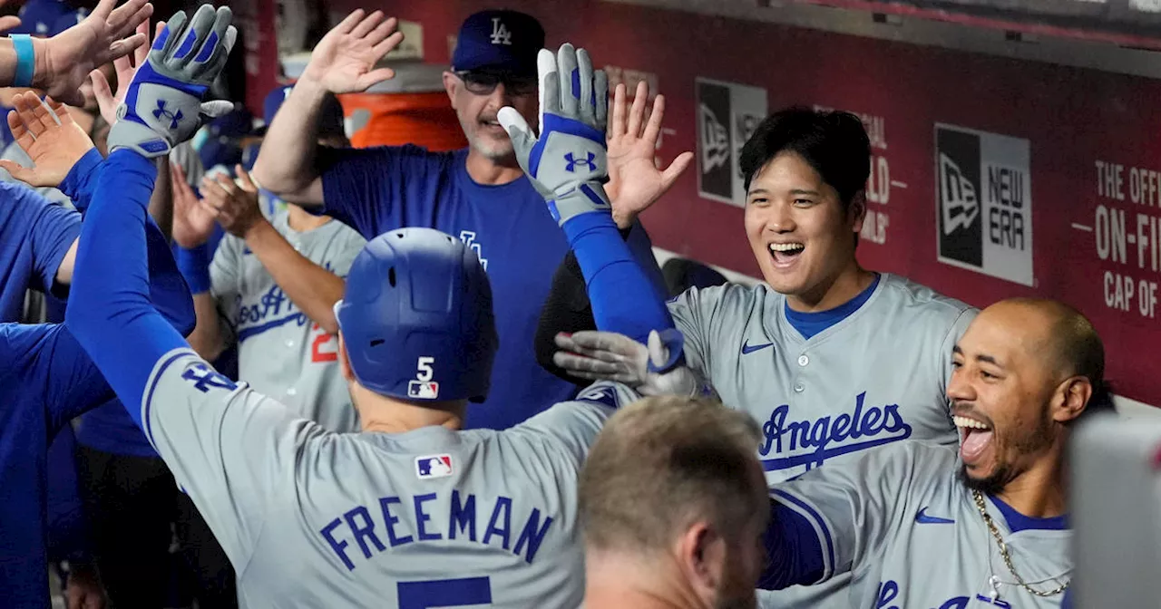 Dodgers go back-to-back-to-back in win over Diamondbacks