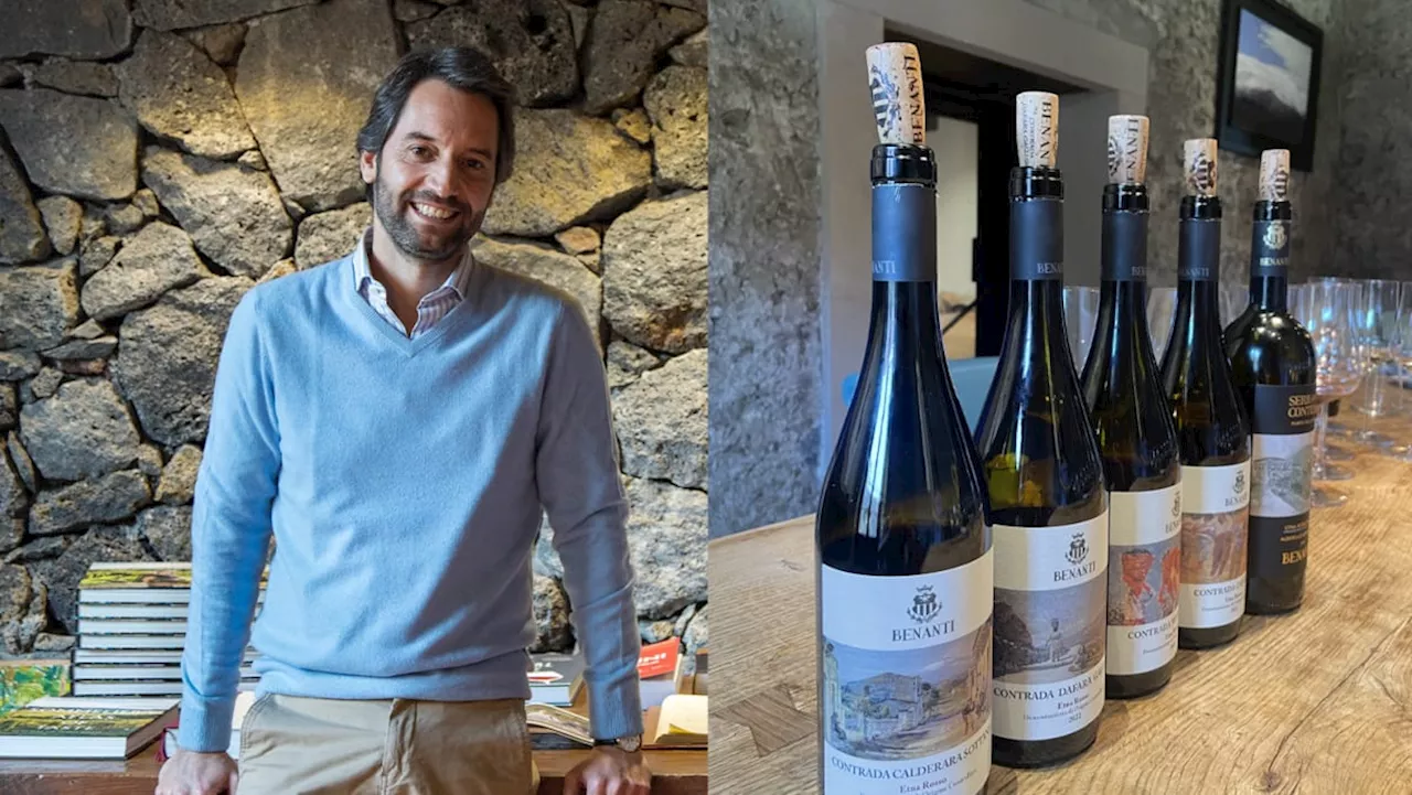 This investment banker is now making wines at Mount Etna, Europe’s highest volcano