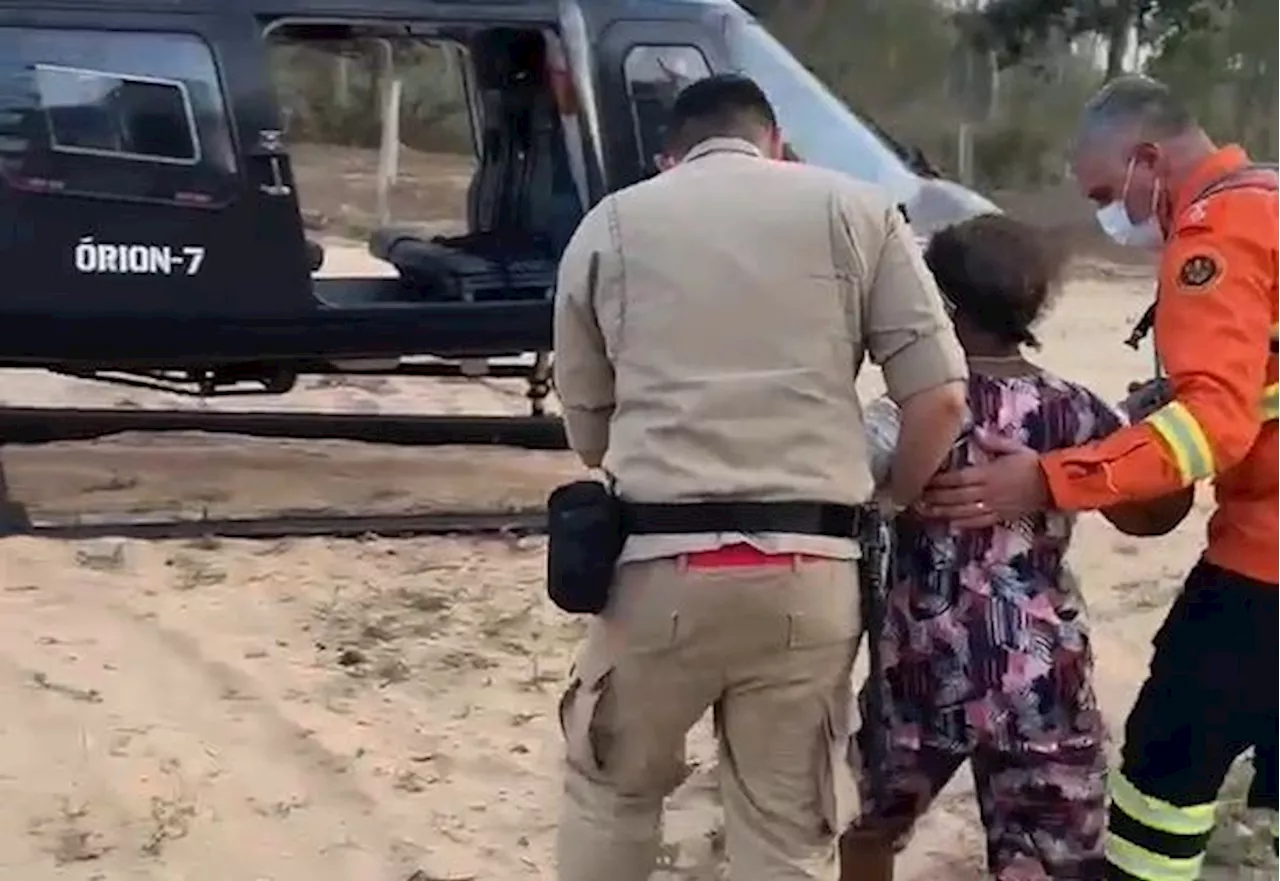 Idosa vítima de queimadas é resgatada em Corumbá, no Mato Grosso do Sul