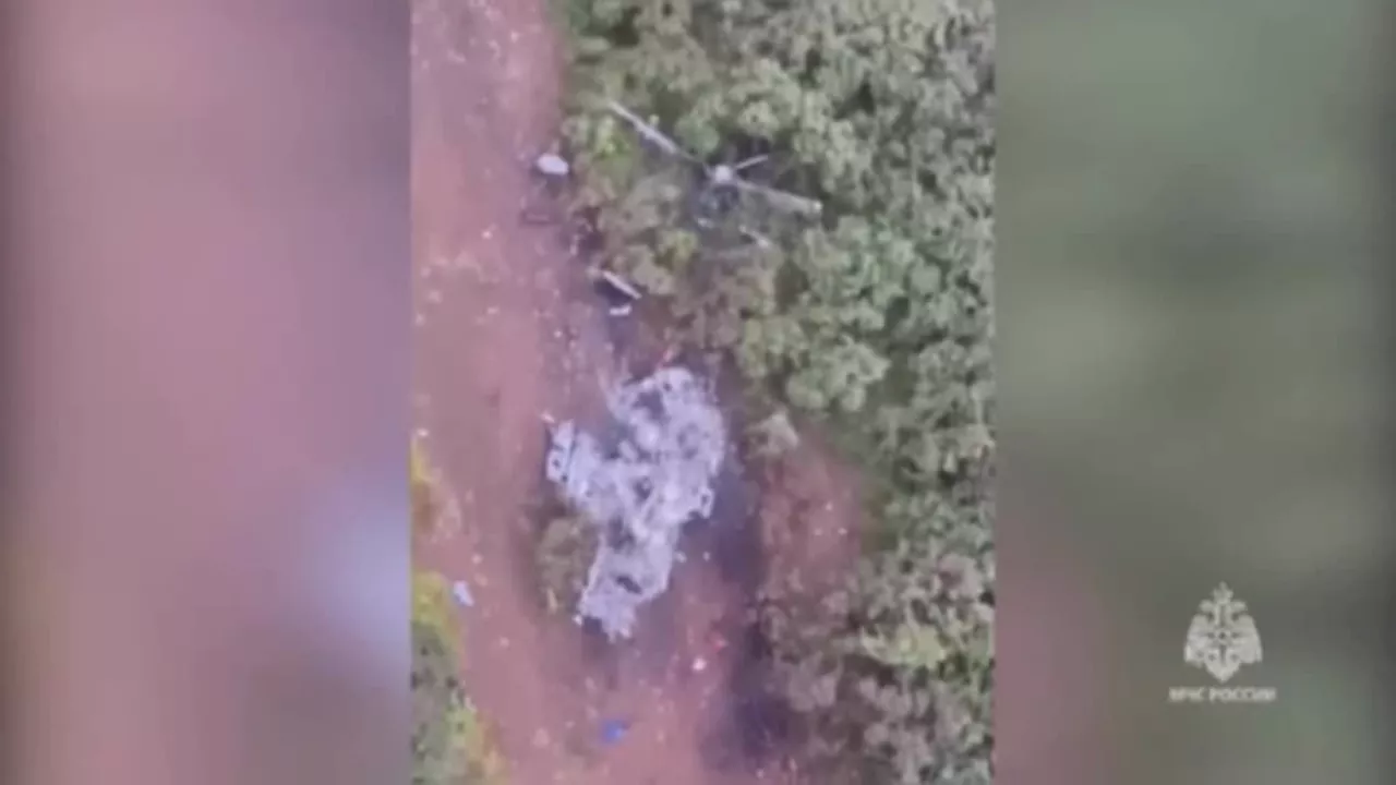 Queda de helicóptero russo perto de vulcão mata todos a bordo