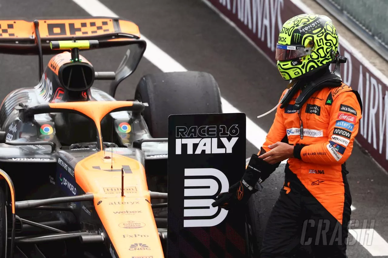 Lando Norris complains Oscar Piastri ‘got too close for comfort’ on Lap 1 at Monza