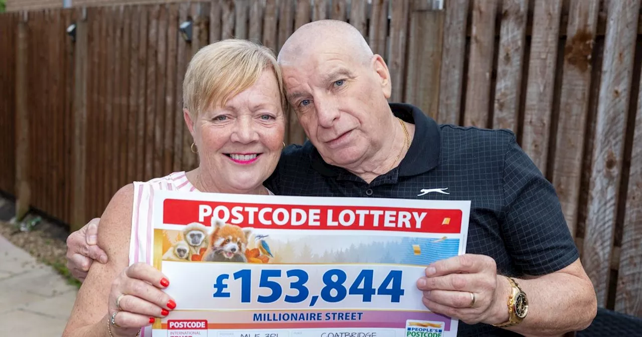 Coatbridge gran wins Postcode Lottery fortune after buying tickets by mistake