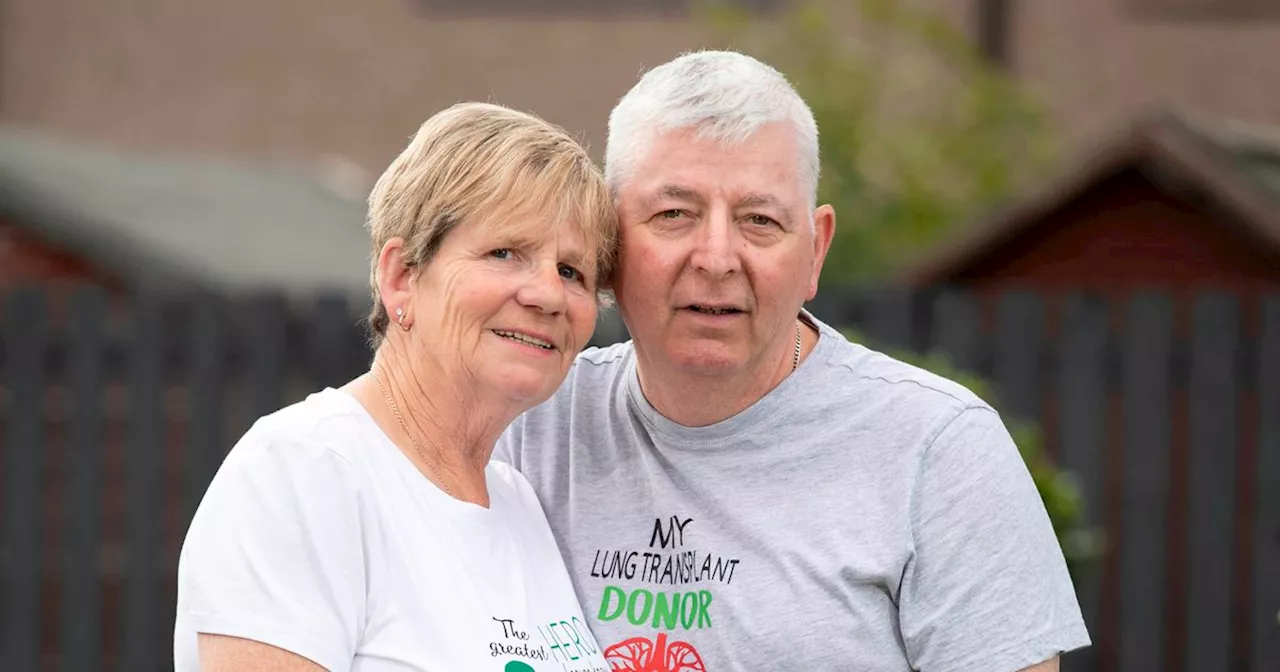 Former Kilwinning school janitor had weeks left to live until he got transplant