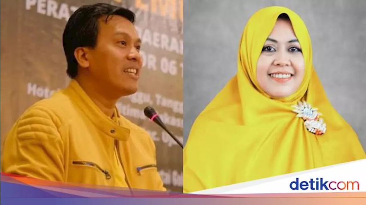 2 Kader Golkar Maju Pilwalkot Parepare tapi Beda Poros, Istri TP-Putra NH