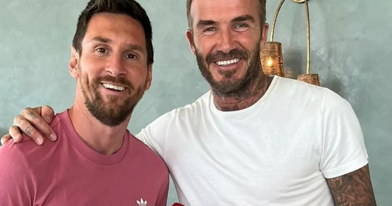 Beckham anticipa que Messi ayudará a Estados Unidos a ser campeón mundial