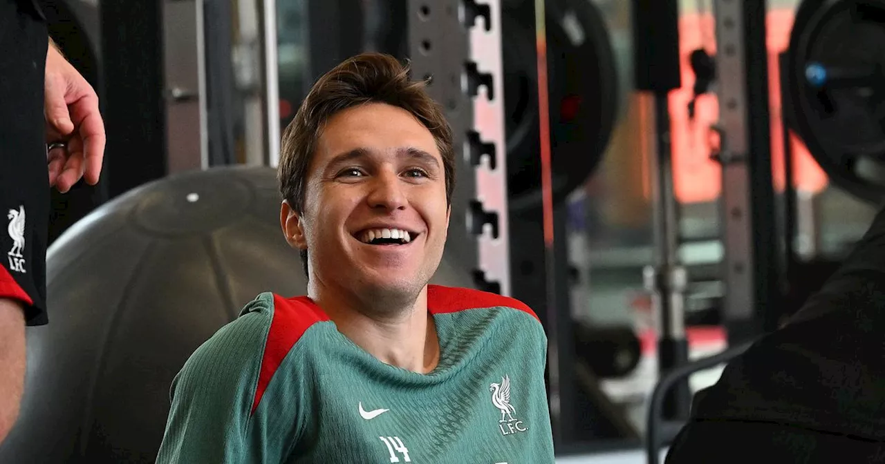 Full Liverpool squad available for Man United clash as Arne Slot faces Federico Chiesa decision