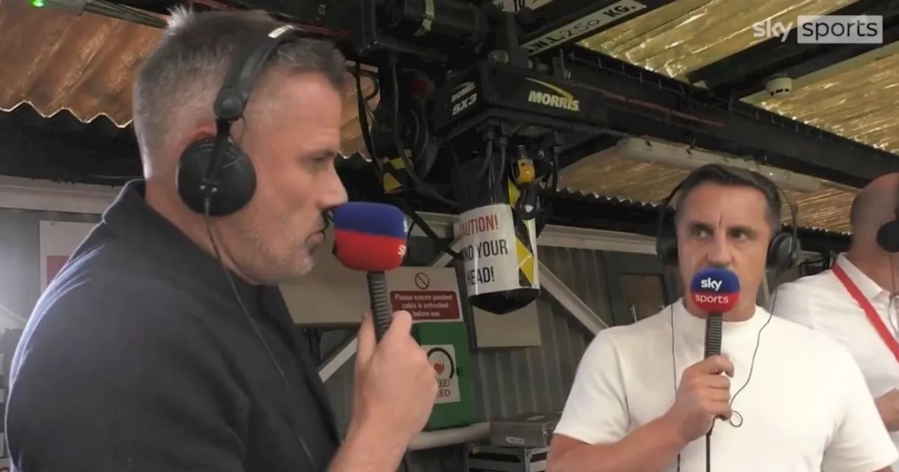 Jamie Carragher shuts down Gary Neville with Liverpool reminder