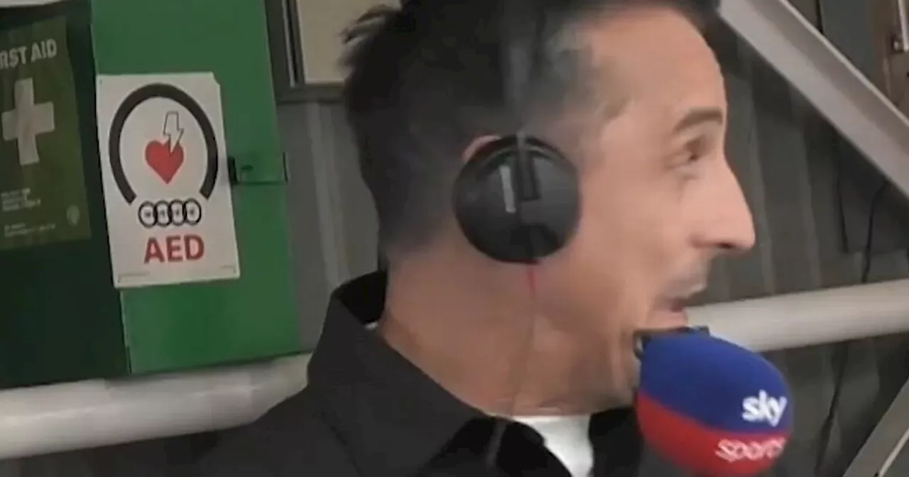 Liverpool make Gary Neville look foolish after what he said about supporters during Man United game