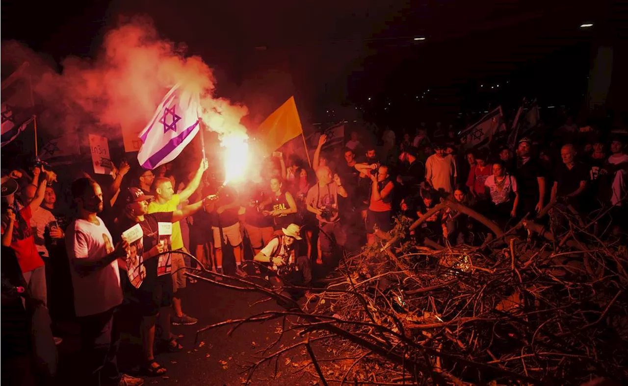 Cientos de miles de manifestantes toman Tel Aviv y exigen alto el fuego en Gaza