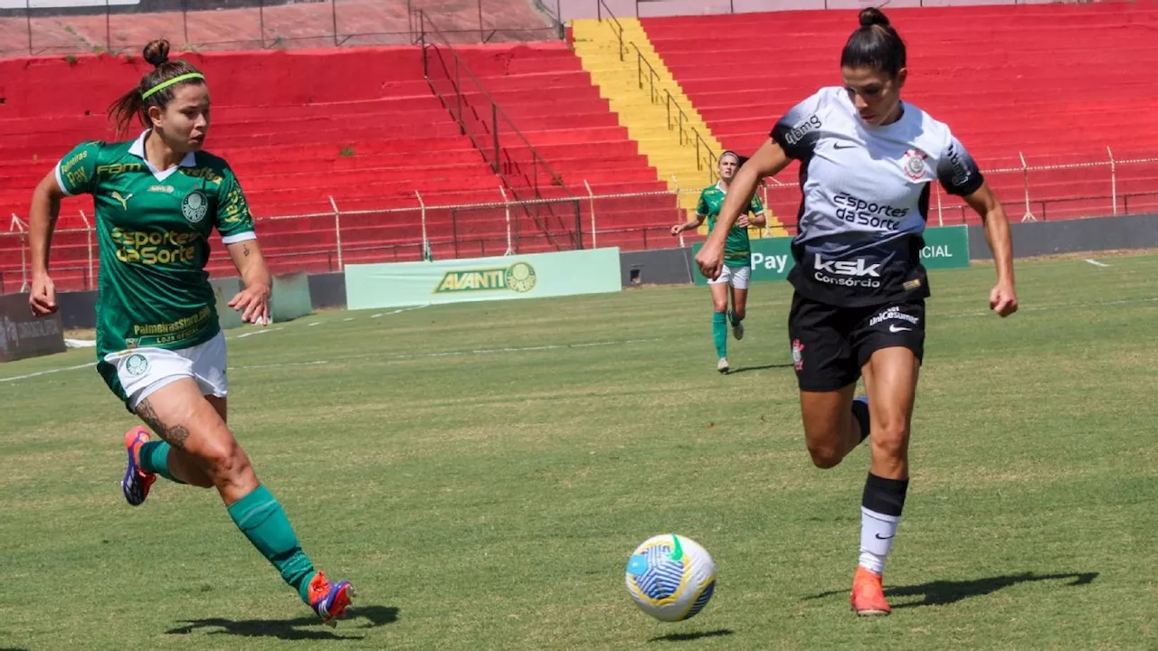 Corinthians vira e vence o Palmeiras na semifinal do Brasileiro feminino