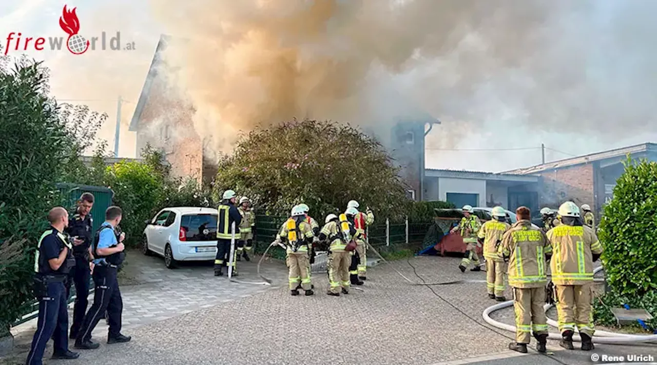 D: Zwei Verletzte nach Wohnungsbrand