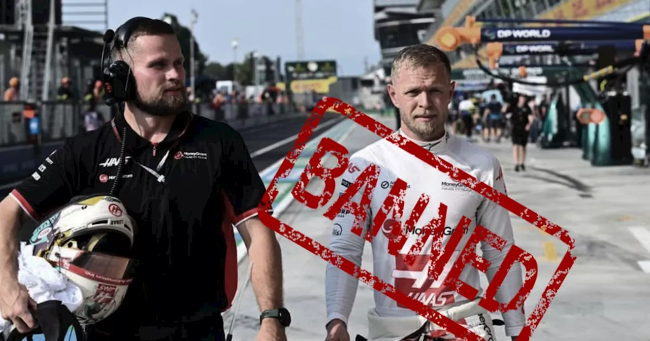 ¡INSÓLITO en F1 2024! Magnussen, SUSPENDIDO del GP Azerbaiyán por castigo de SUPERLICENCIA ¡y Bearman tomaría su lugar!