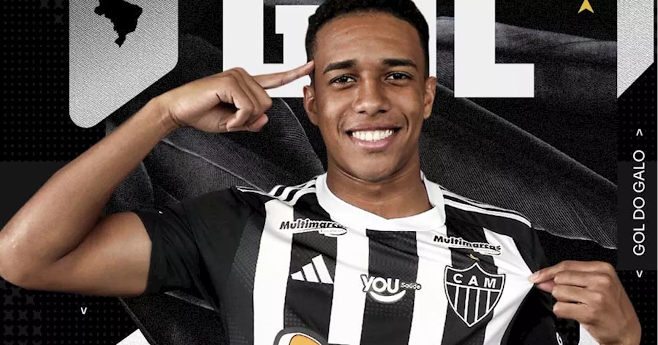 Así va el primer año de Brahian Palacios en Atlético Mineiro: ¡Otro gol!