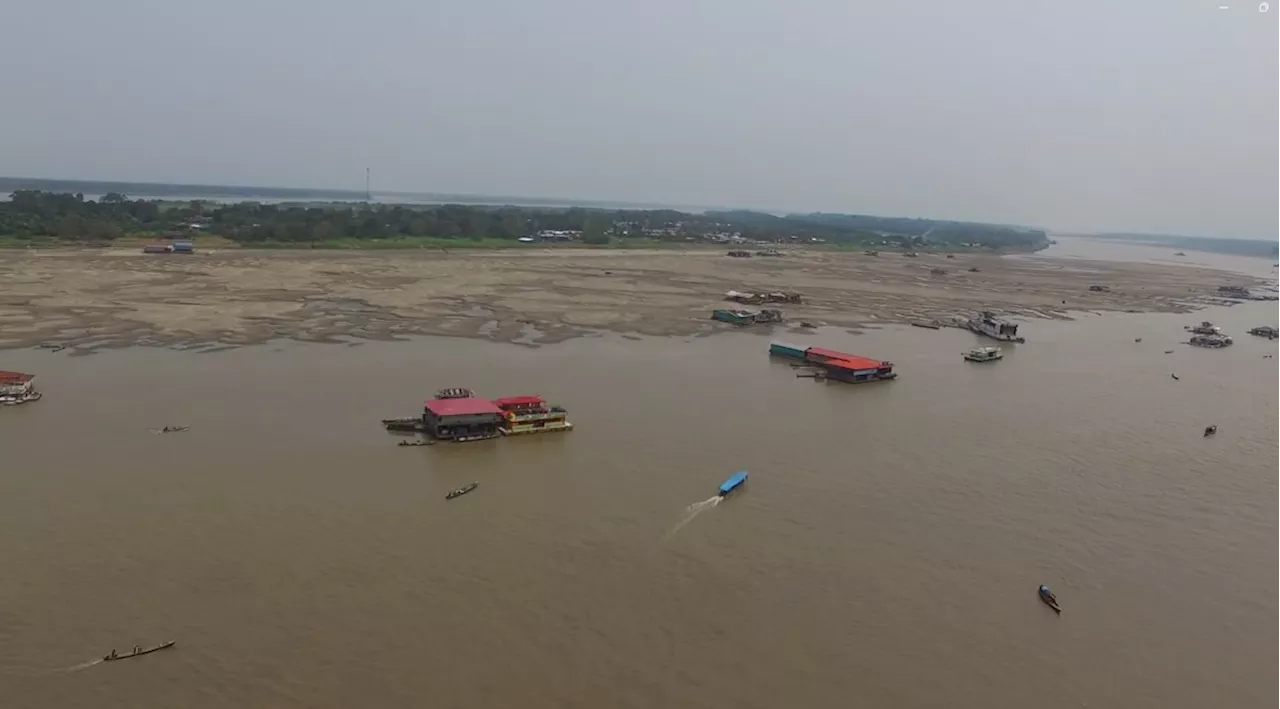 Seca histórica no alto Solimões afeta agricultura, pesca e encarece transporte fluvial em cidade do AM