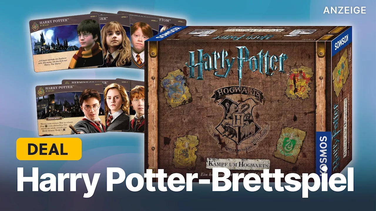 Kampf um Hogwarts im Angebot: Das beliebteste Harry Potter-Brettspiel jetzt günstig schnappen!