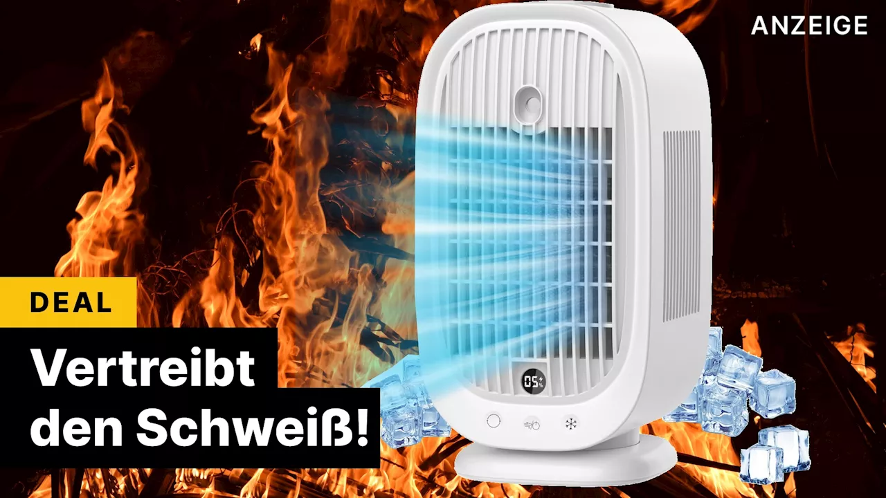 Bei dieser Hitze könnt ihr eure Klimaanlage einfach mitnehmen!