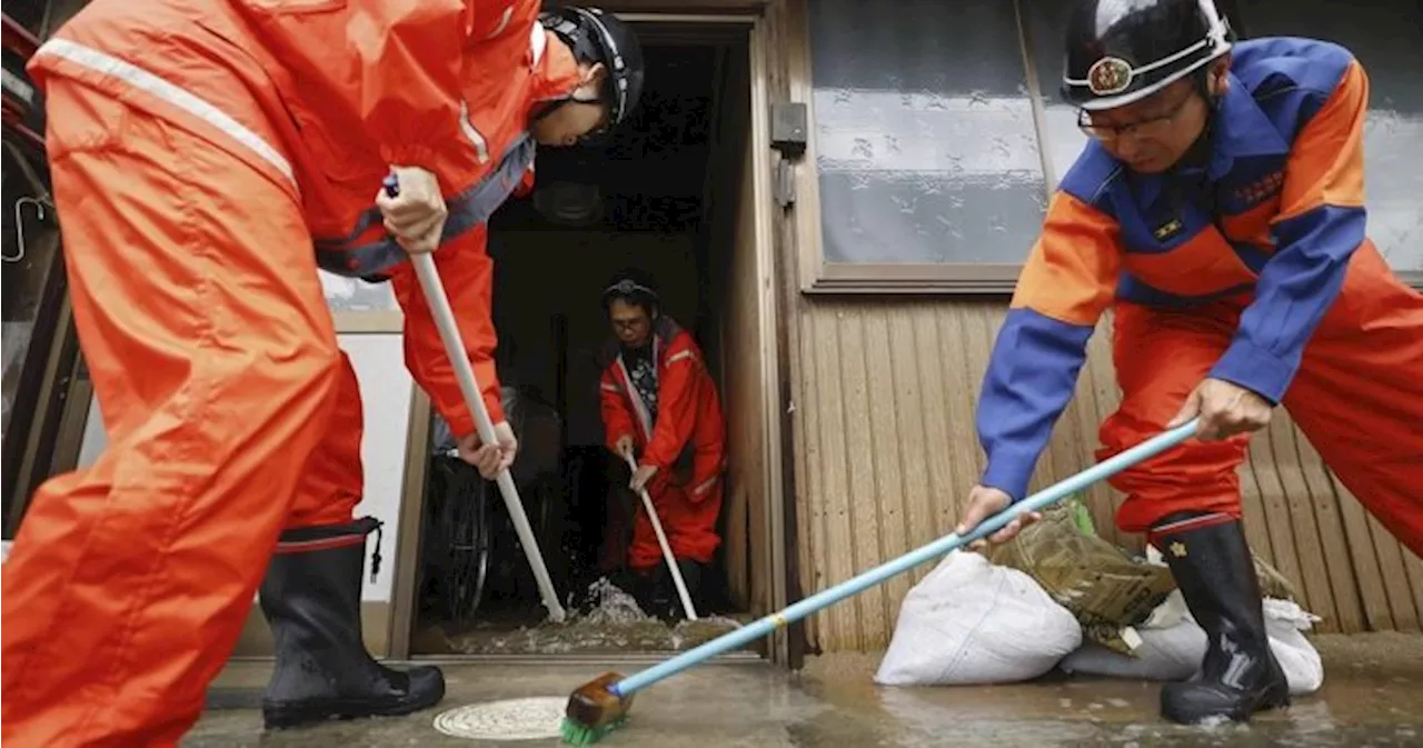 A deadly storm sweeps through Japan and heavy rainfall could last for days