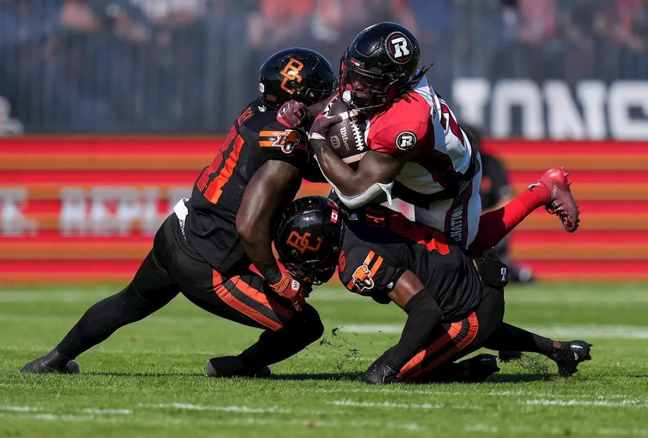 B.C. Lions blitz Ottawa Redblacks 38-12, snap five-game skid in Touchdown Pacific