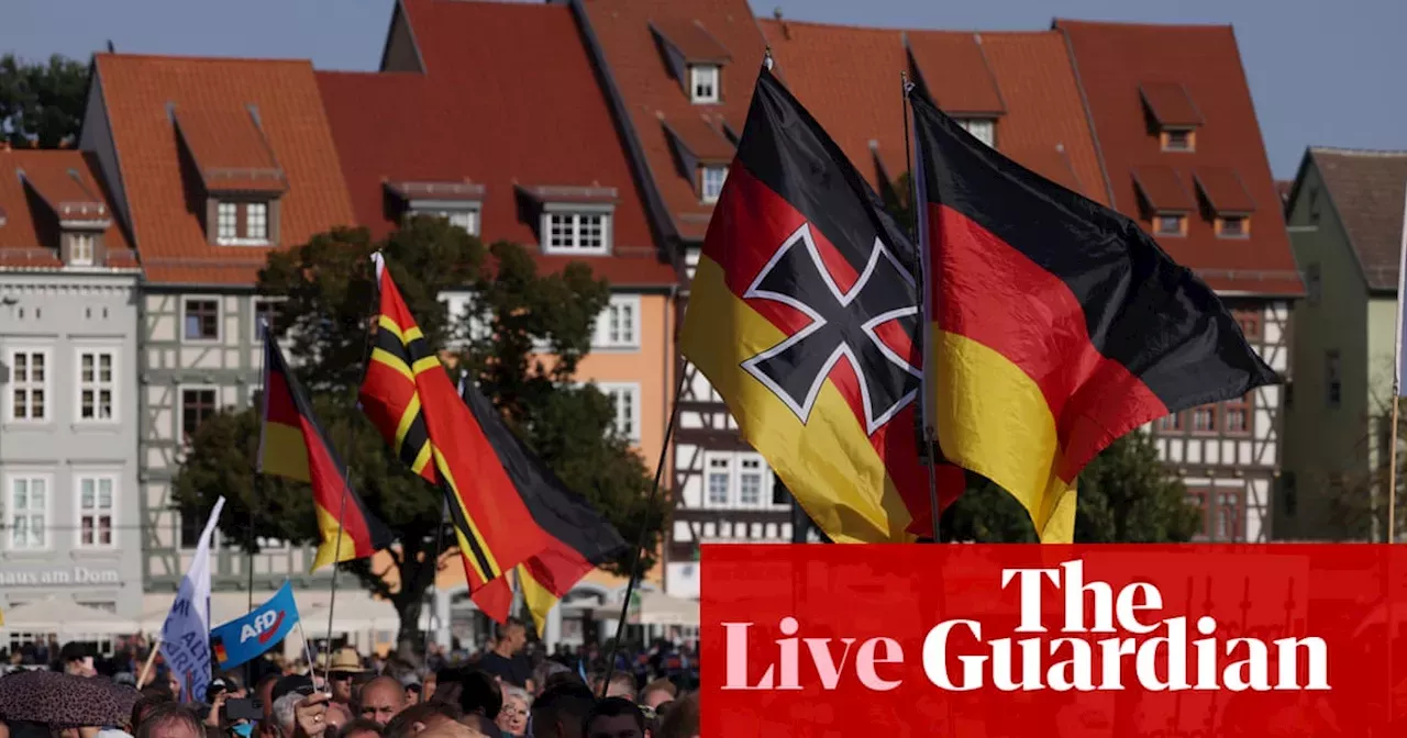 German elections live Far right leads in Thuringia exit poll, centre