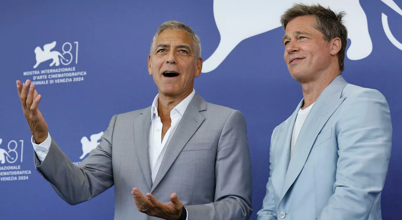 George Clooney e Brad Pitt, quanto guadagnano da Wolfs? Alla Mostra del Cinema di Venezia smentiscono la maxi