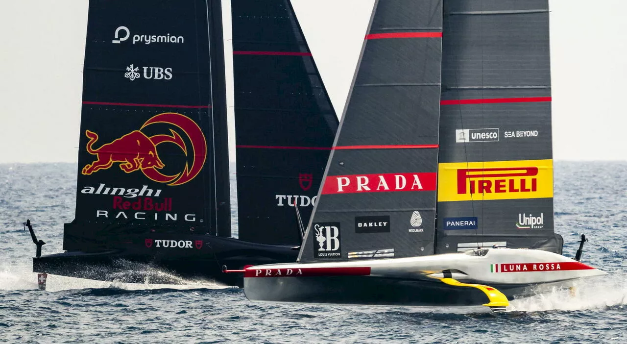 Luna Rossa Prada Pirelli sconfigge Alinghi Red Bull Racing e chiude imbattuta il primo Round Robin della Louis