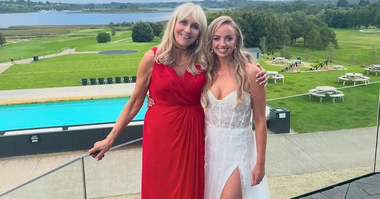 Miriam O'Callaghan stuns in red dress at niece's wedding