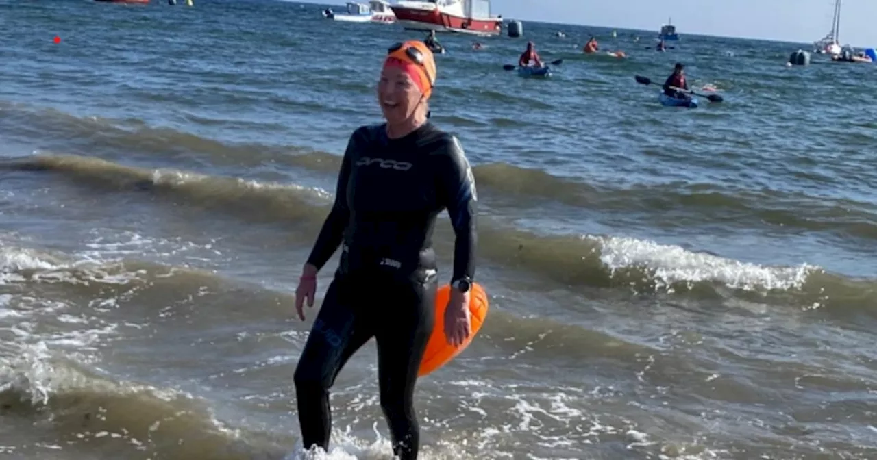 Mayo nurse who ‘escaped’ from Alcatraz completes marathon Clare Island swim