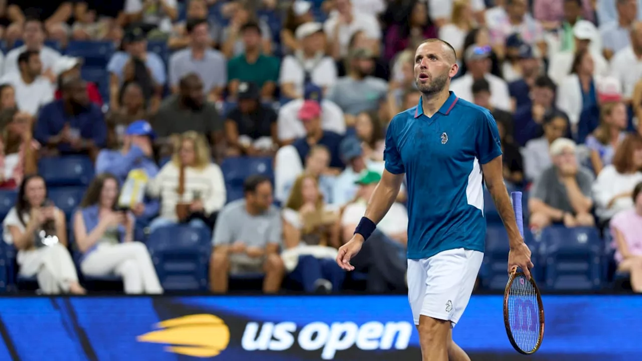 Bitter: Evans gewinnt erst Tie Break - und danach kein einziges Spiel mehr