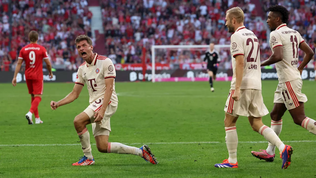 Müller belohnt sich im Rekordspiel: Bayerns Heimspiel-Premiere gelingt