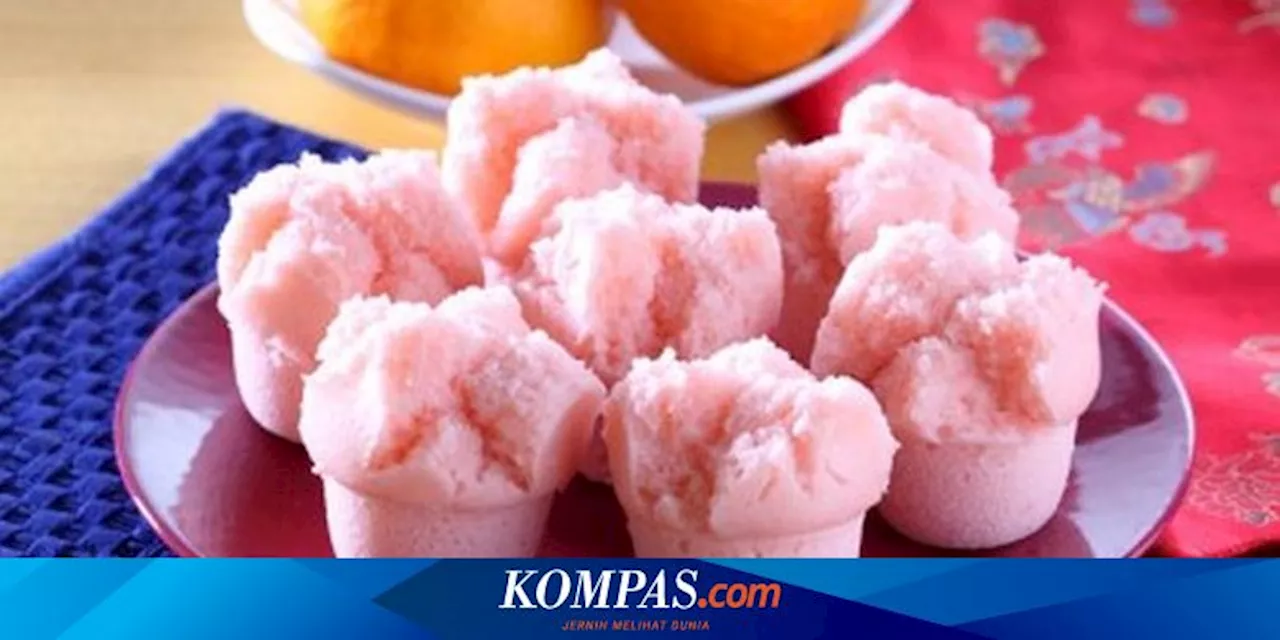 Resep Kue Mangkuk Ubi, Kue Kukus yang Mengembang dan Berserat