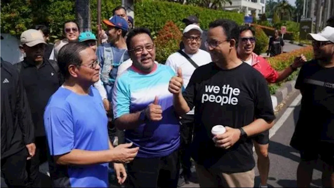 Bertemu Anies Saat CFD, Pramono-Rano Tak Bahas Tim Pemenangan di Pilkada Jakarta