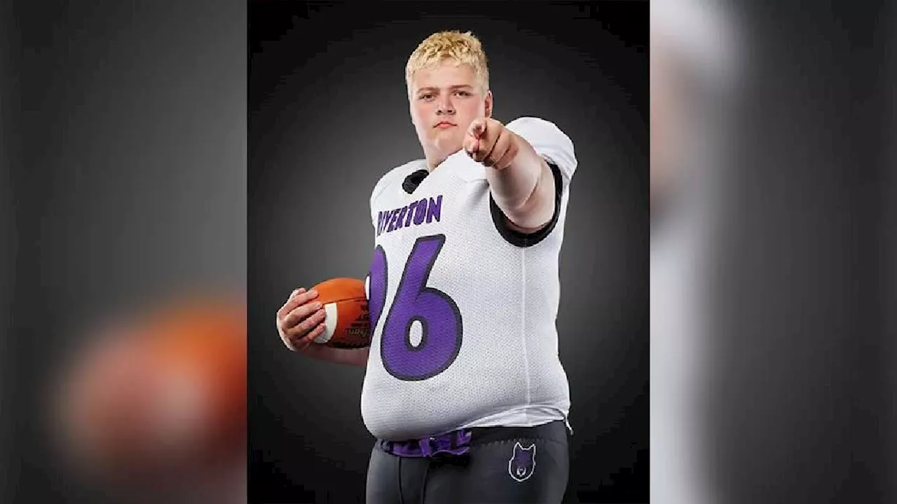 Riverton High football player is knocking down barriers on and off the field