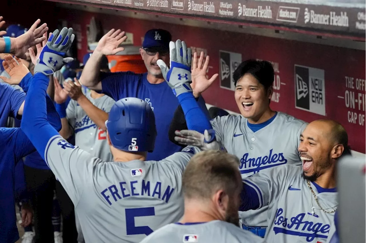 Dodgers start strong, have to hold on to top Arizona