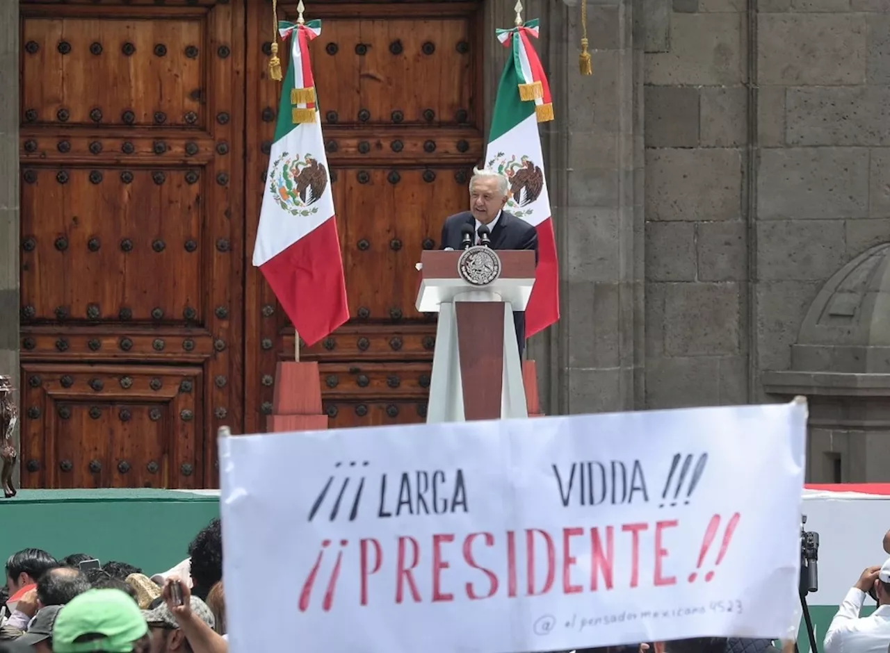 “Indispensable, seguir luchando por construir una patria nueva”: AMLO