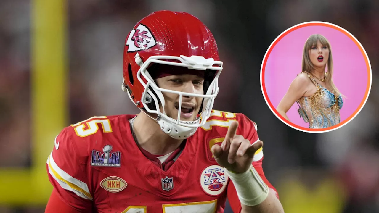  Patrick Mahomes revela posibilidad de usar jugadas diseñadas por Taylor Swift en la próxima temporada