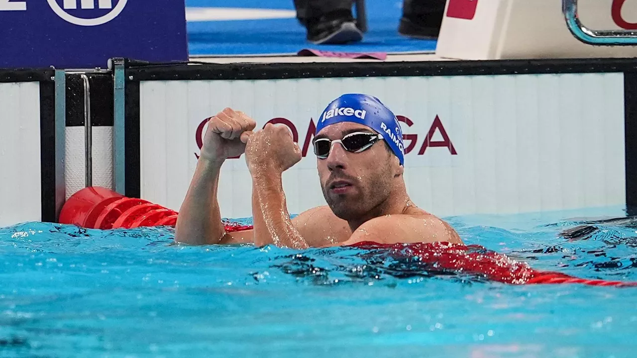 Paralimpiadi, ancora oro per Stefano Raimondi: dopo la rana trionfa anche nei 100m stile libero