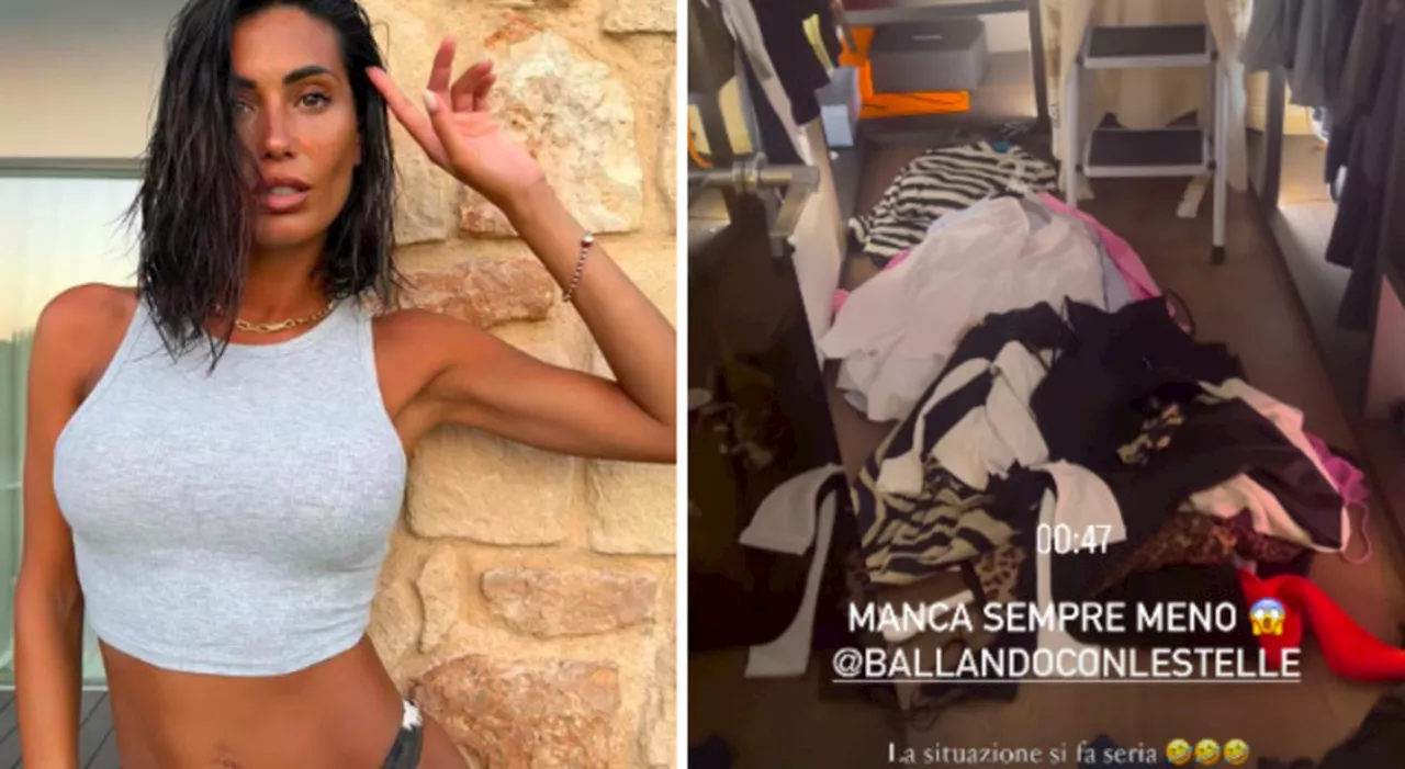 Federica Nargi si prepara per Ballando con le Stelle: «Manca sempre meno… in pratica sto facendo un trasloco»